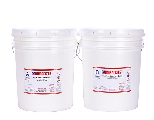 Img of Miracote Glazetop per 15 Gallon Unit - Clear